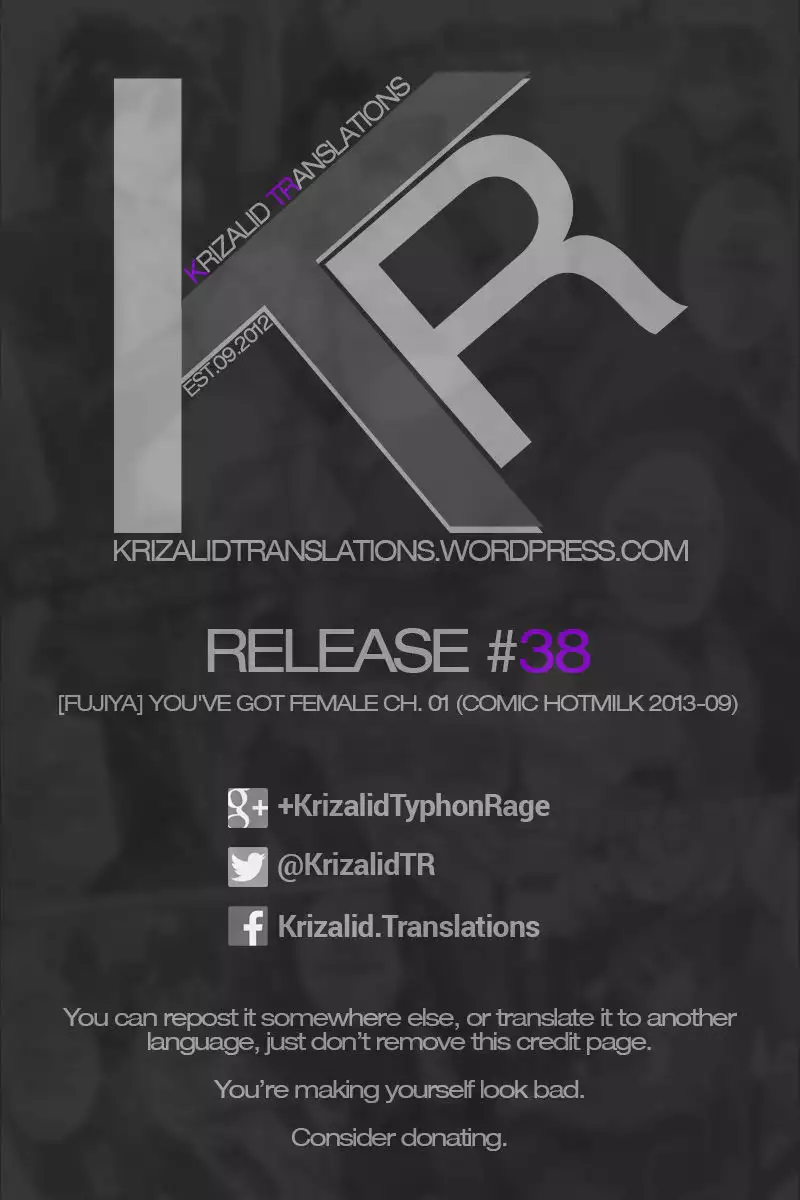 You've Got Female - Chapter 1