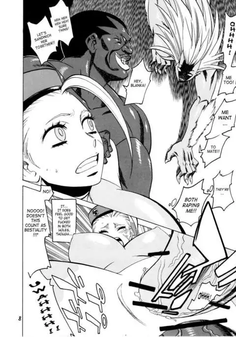 Cammy Beaten to a Pulp