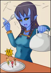 [Iruka] Jingai musume no shokuji