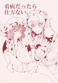 (Reitaisai 6) [Rika Koushu (Kino Asana)] Kanbyou Dattara Shikata Nai (Touhou Project)