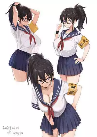 聽說新任風紀委員長胸部很大這回事 + 學生會長