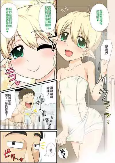 Moshimo Otokonoko Elf ga Wagaya ni Kitara