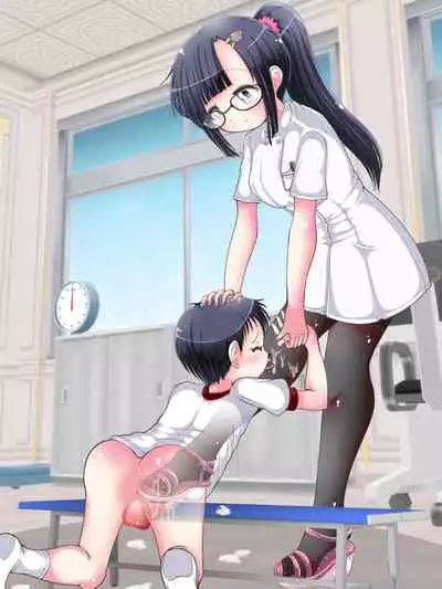 [Oneashi (Oneashi.)] OneShota Ashikoki Seikyouiku!? Nurse no Ashikoki Shasei Shidou