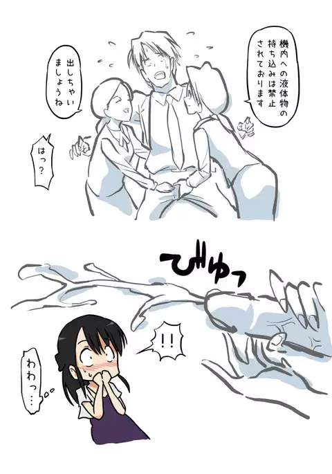 やりすぎな手荷物検査