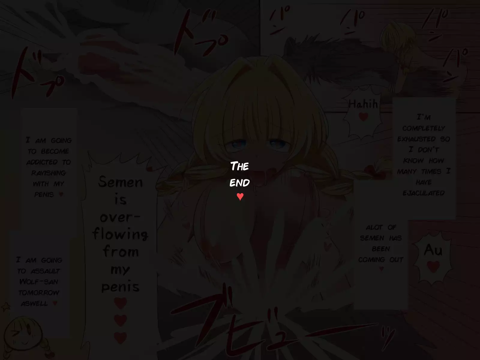 Futanari Akazukin-chan no Ecchi na Hibi