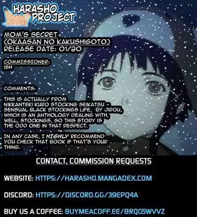 Okaa-san no Kakushigoto | Mom's Secret