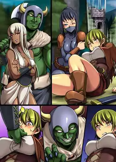 Mazoku Nanka ni Kusshinai! Uruwashiki jo Senshi-tachi ga Ochite Iku Made