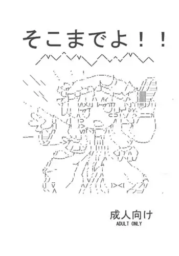 [Mudai Document.txt] Soko made yo!! (Touhou)