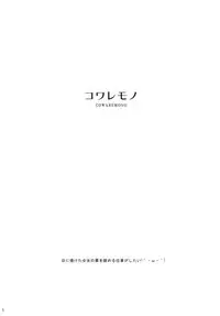 (C80) [Ocarina (Dyontairan)] Cowaremono #13