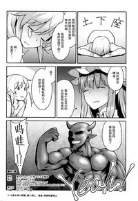 (C91) [Hirojuu Renshuuchou (Hiroya)] Patchouli-sama to (Touhou Project) [Chinese] [无毒汉化组]