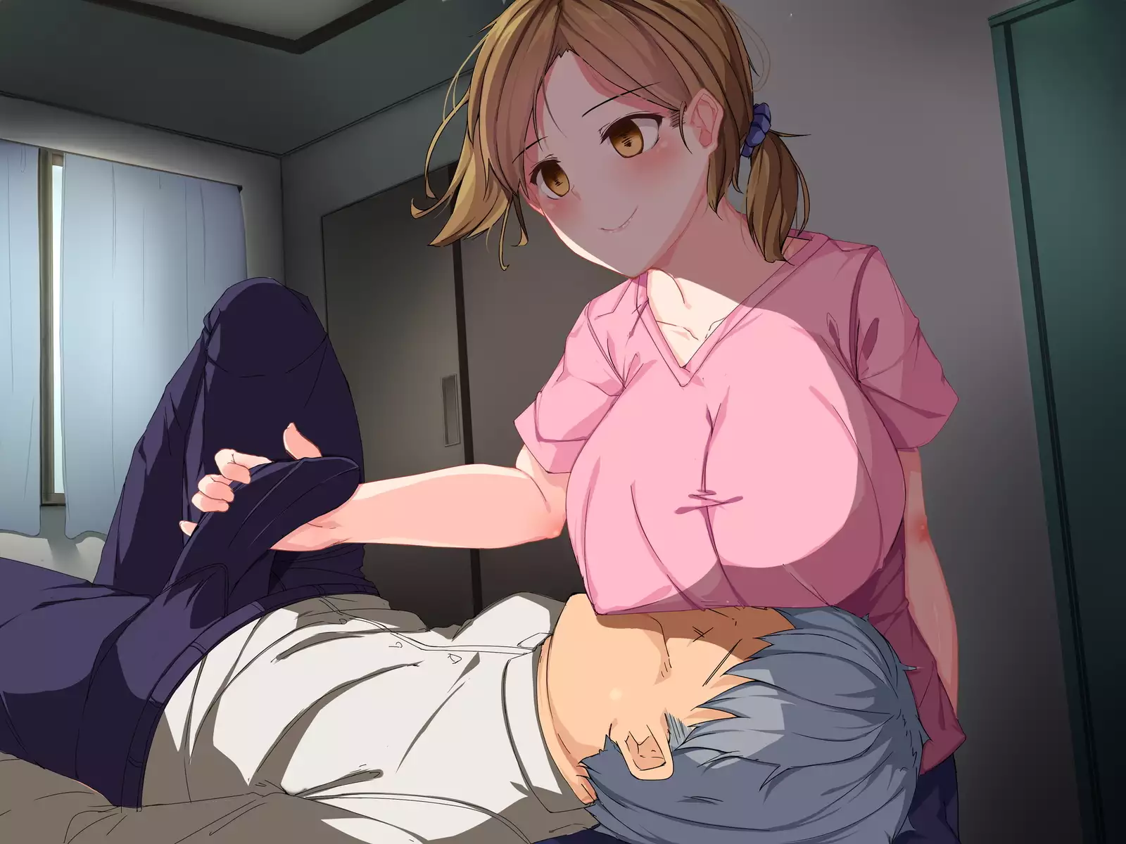 Chuunen Ryman Gyakuten Sekai de Nakadashi Sex!