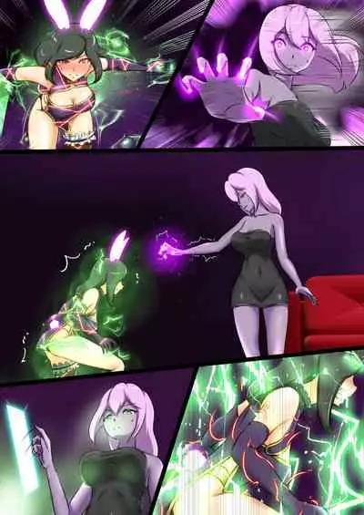 ウチの子がえっちな敵と戦って敗北する話