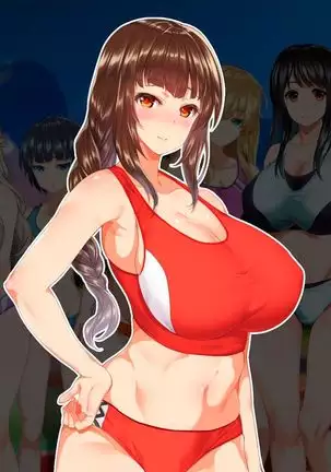 sports girls and their coach