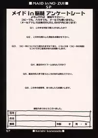 [NO-ZUI (Kanesada Keishi)] Maid in Nouzui SP
