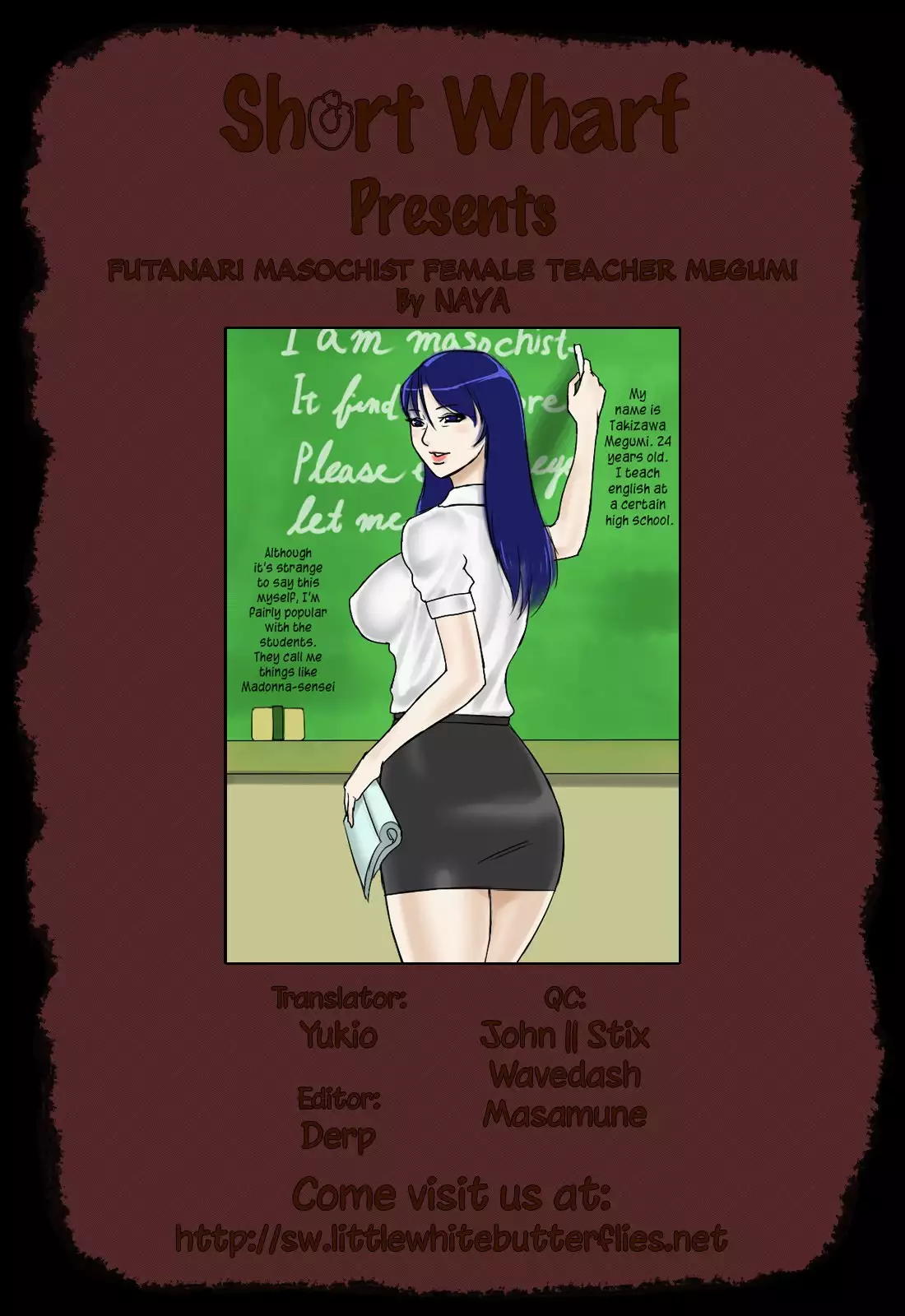 Futanari Masochist Female Teacher Megumi