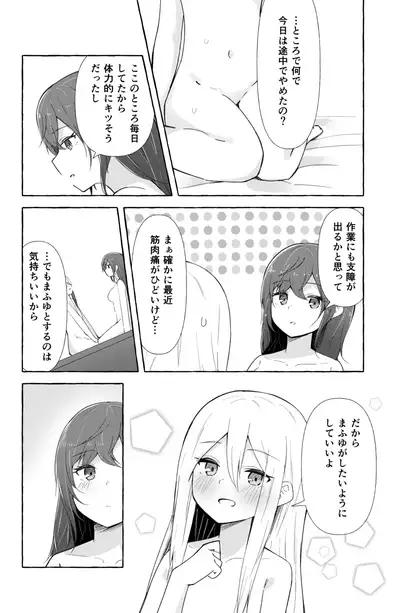 Mafuyu to Kanade ga H suru dake no Manga