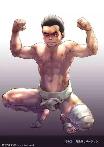 Chinpo Sumou Manga o Egakimashita