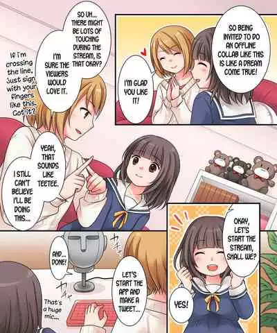 [Amuai Okashi Seisakusho (Kuratsuka Riko)] TSkko VTuber Ribiniku Ojisan ga Ofupakorabo de Shojo Soushitsu Namahaishin! | Genderbent Vtuber Babiniku Oji-san Joined an Offline Sex Collab and Lost His Virginity Live on Stream? [English] [desudesu]