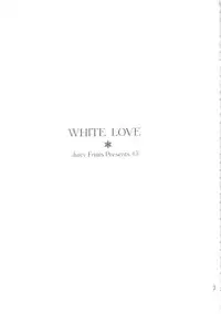 [Juicy Fruits (Satomi Hidefumi)] White Love (Kanon)