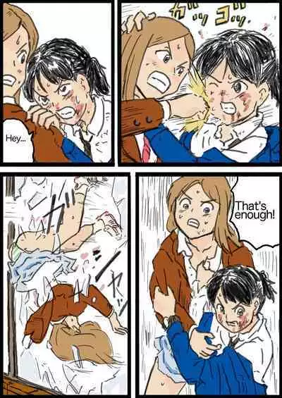 Policewoman VS Delinquent Girl