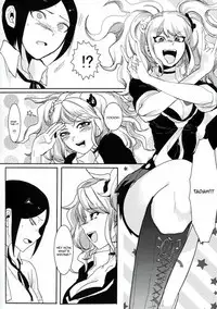 (Gakuen Trial) [Hanaji (Douman Ao)] Psycho x Fake (Danganronpa) [English] [Amamiami-kun]