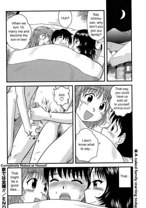 Completely Naked at Home