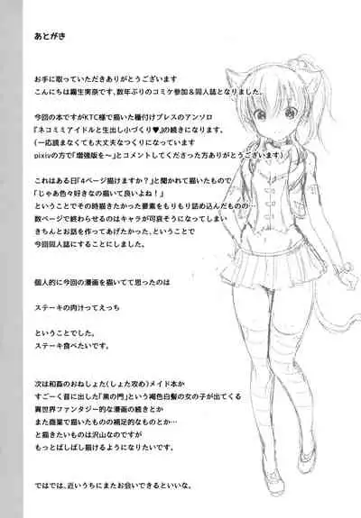 Nekomimi Idol o Omochikaeri Shite Mita