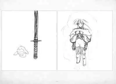 ALICESOFT ORION SCRIBBLES with CROQUIS ULTIMATE EDITION VOL.1 織音計画特別版 ラフ画集