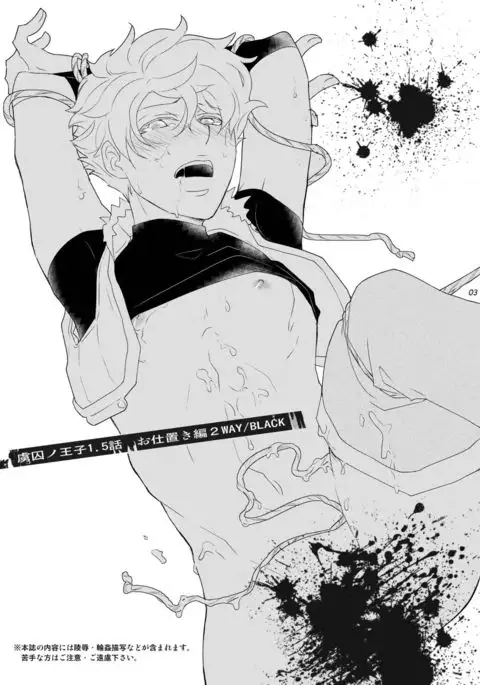 Ryoshuu no Ouji Oshioki-hen 2WAY/BLACK