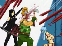 Artist - Black Ribbon /Rainbow Stone Bullet (黒いリボン/虹の聖弾)