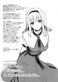 (C90) [Iiwake-Gaisya (Shigemiya Kyouhei)] Tonari no Alice-san Natsu (Touhou Project)