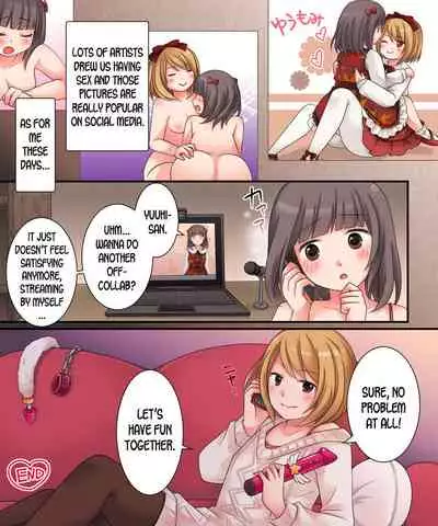 [Amuai Okashi Seisakusho (Kuratsuka Riko)] TSkko VTuber Ribiniku Ojisan ga Ofupakorabo de Shojo Soushitsu Namahaishin! | Genderbent Vtuber Babiniku Oji-san Joined an Offline Sex Collab and Lost His Virginity Live on Stream? [English] [desudesu]