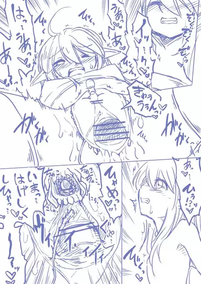 Yousei-san wo hitasura shitsuyou ni kuri zemesuru rakugaki manga