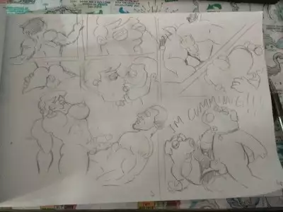 Brian robot Brian while Stan gets banged