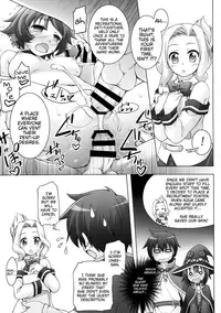 (COMIC1☆10) [Titokara 2nd Branch (Manami Tatsuya)] Chou Nankan!? ♥×30 Quest! | Super Difficult!? ♥×30 Quest! (Kono Subarashii Sekai ni Syukufuku o!) [English] [Juster]
