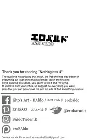 [Erobaldo] Nothingless 4 [English]