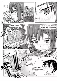 [寺田落子]Size chaned Asuna wants to do Anything [English]