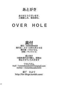 (COMIC1☆13) [wakamaker (wakamesan)] OVER HOLE (Overlord)