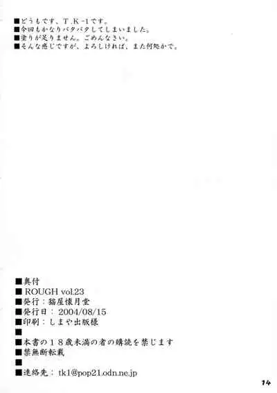 ROUGH vol.23