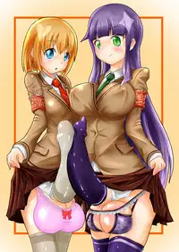 [Zakkin Kougyou (Zakkin)] Akogare no Senpai to... ~Futanari Hen~ [Digital]