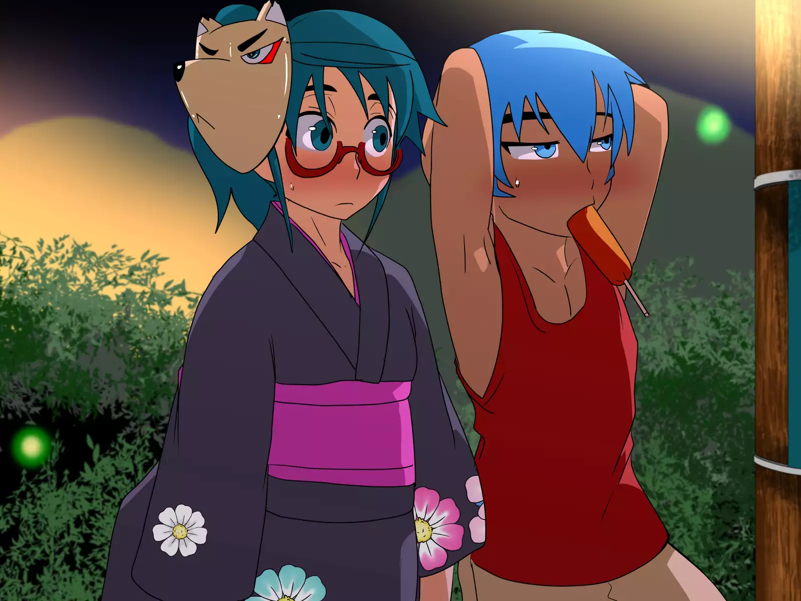 Our Summer Fckation ~Being My Bigger Little Cousin's Onaho~