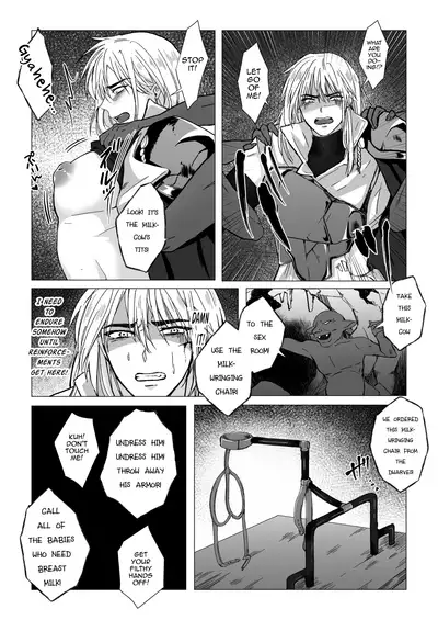 Koumei na Kishi Danchou ga Jitsu wa Nyuugyuu datta Ken