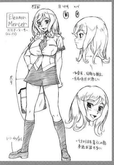 [Fukudahda] Honey Blonde Toranoana Gentei Shousasshi Mini Settei Shiryoushuu