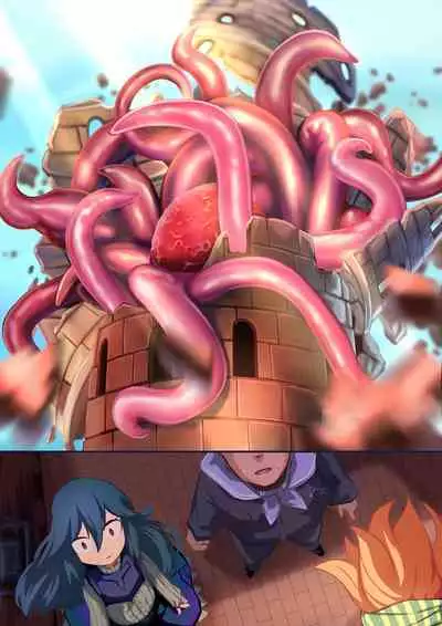 shōjo kishi `tatoe shokushu ni harama sa rete mo, kujikena i~tsu!!'