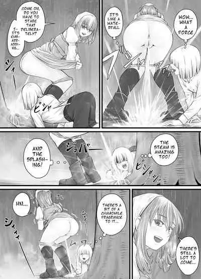 [DODOMESU3SEI] お姉さんにおしっこを見せてもらえる漫画 ch.1-5 (English Version）(Pixiv Fanbox)