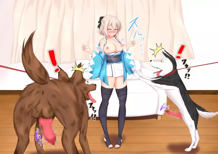 Juukan AV Debut Okita Souji Shinjin 18-sai