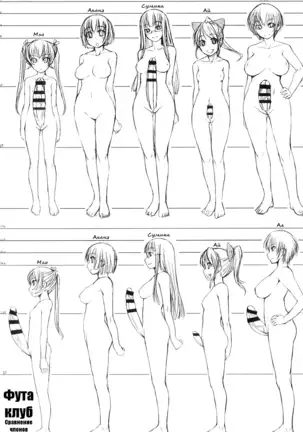 Futabu! Karada Sokutei! | Futa Club! Body Measurements!