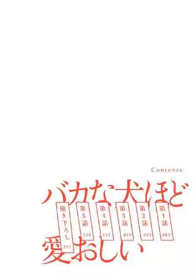 Baka na Inuhodo Itooshii | 傻狗一样可爱的他 Ch. 1