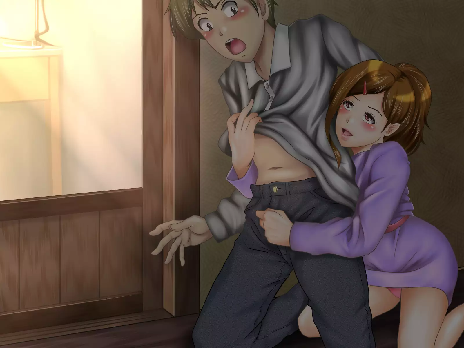 Netorare Kanojo Miyu -Kanojo e no Saigishin o Tomerarenai Ore-