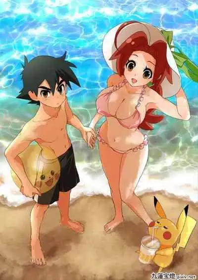 [Chuurenpoutou] SatoHana Ero Manga 1~7 (Pokémon) [Chinese]